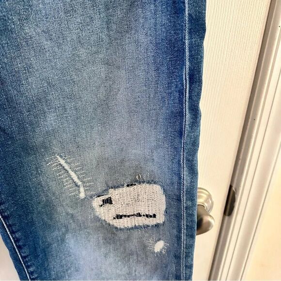 Tommy Hilfiger Women’s Distressed High Rise Balloon Jeans Size 6 - Picture 7 of 13